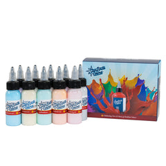 Soft Pastel Palette Set Tattoo Ink