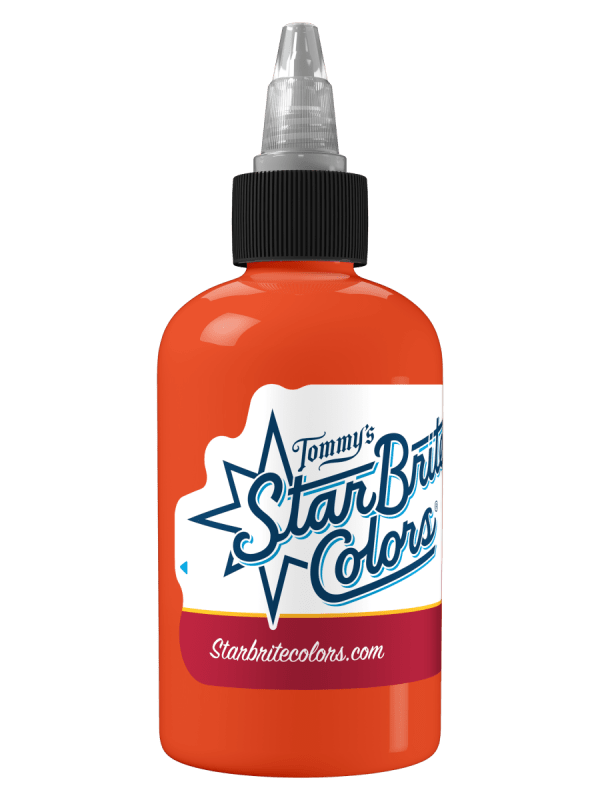 Brite Orange Tattoo Ink - StarBrite Colors