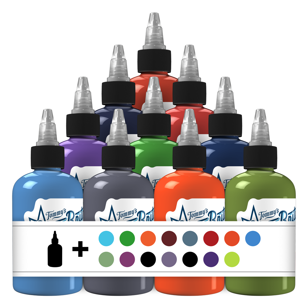 25 Essential Set 2 Tattoo Ink - StarBrite Colors